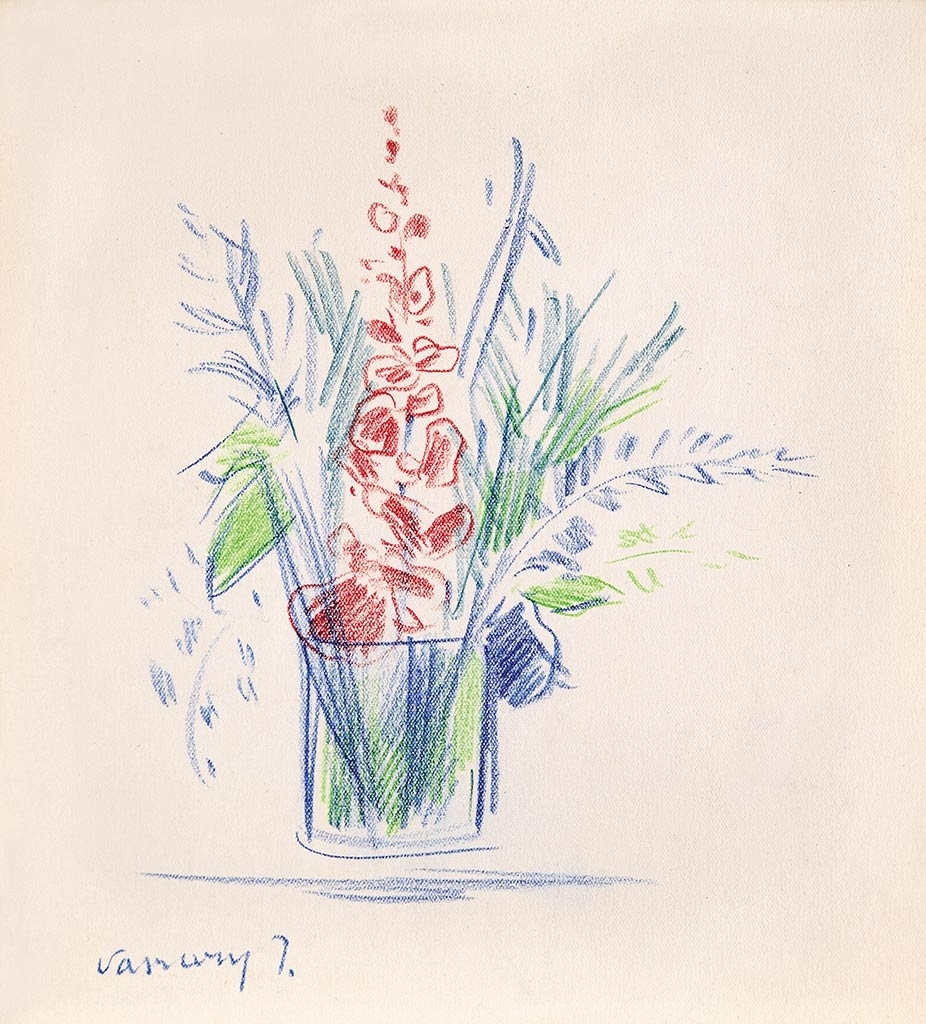 Vaszary János (1867-1939) Bouquet of Flowers