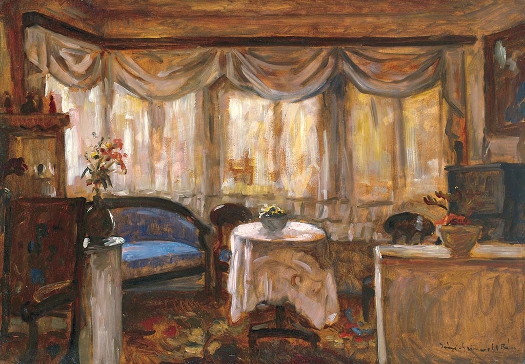 Iványi Grünwald Béla (1867-1940) Salon