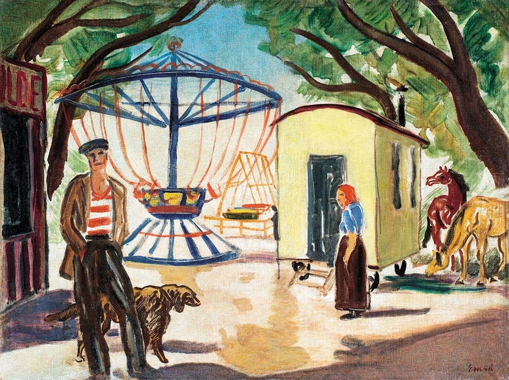 Emőd Aurél (1897-1958) Circus