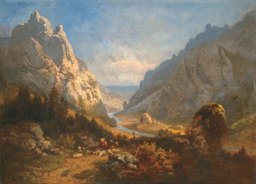Keleti Gusztáv (1834-1902) The Tatras