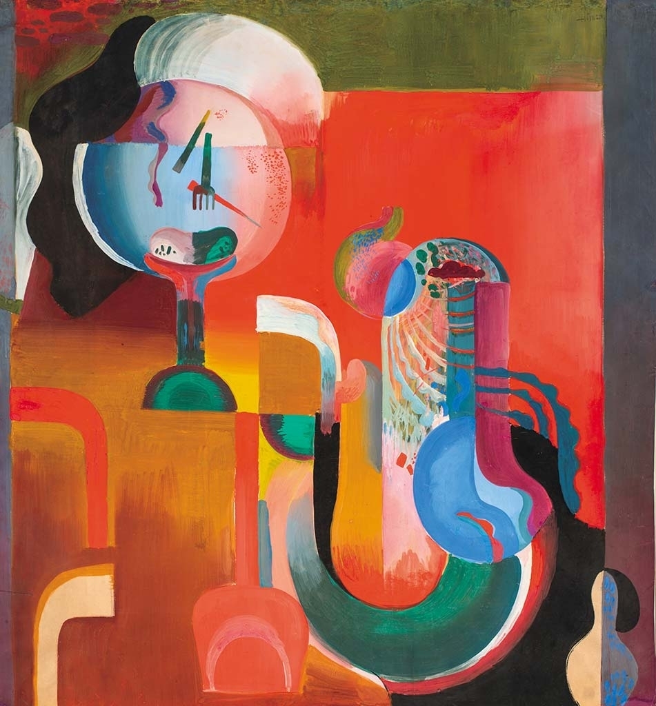 Hincz Gyula (1904-1986) Still-life, 1928