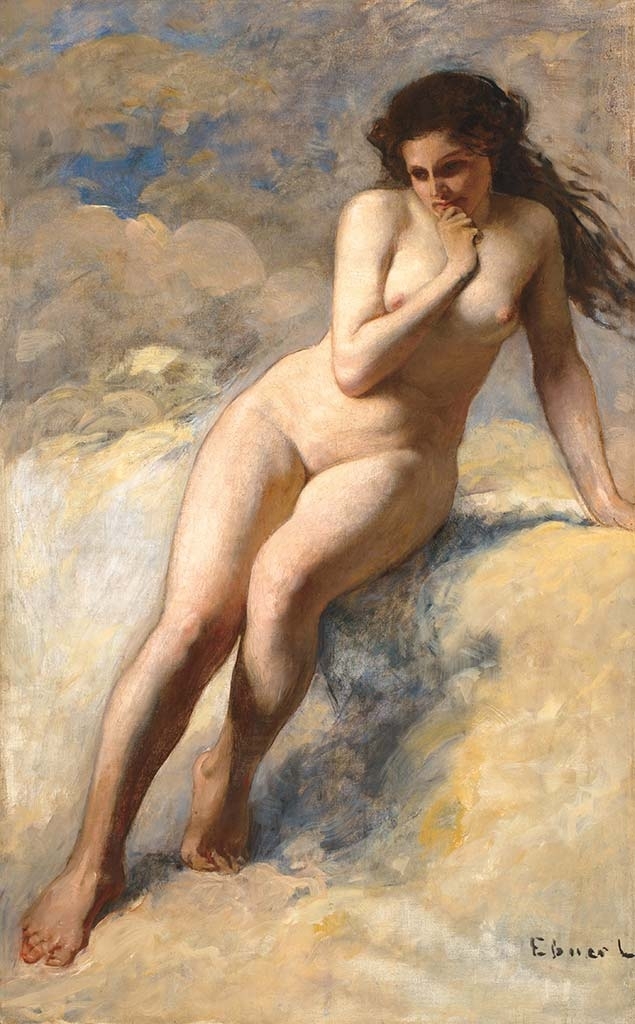 Deák Ébner Lajos (1850-1934) Female Nude