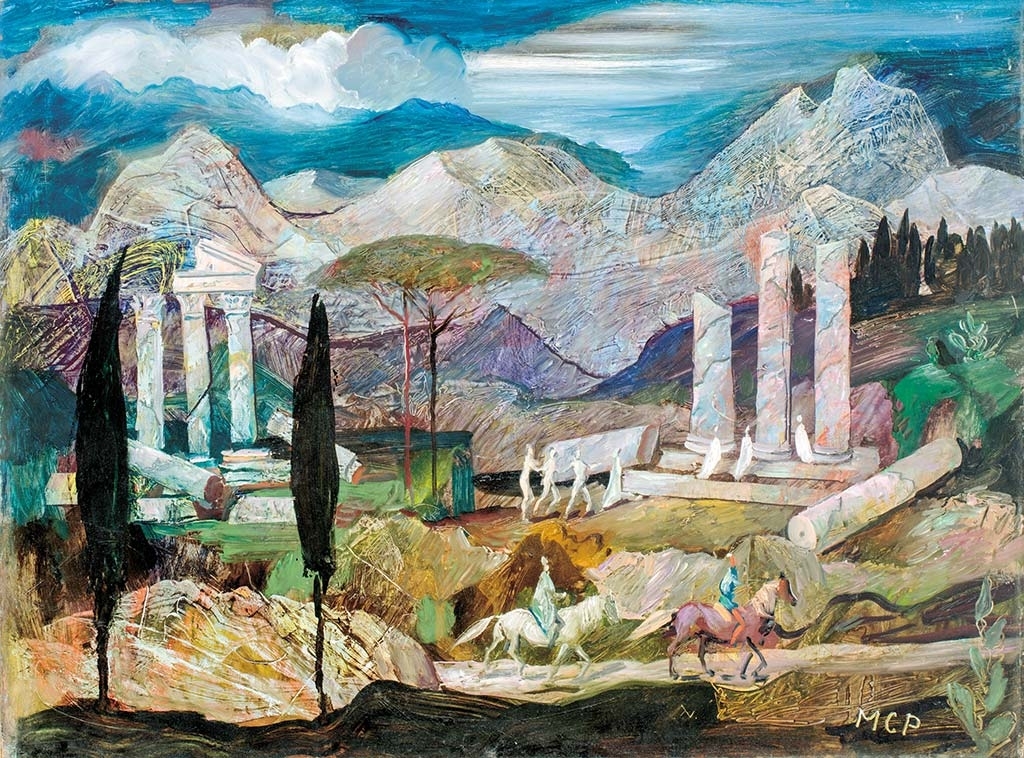 Molnár C. Pál (1894-1981) Italian Landscape