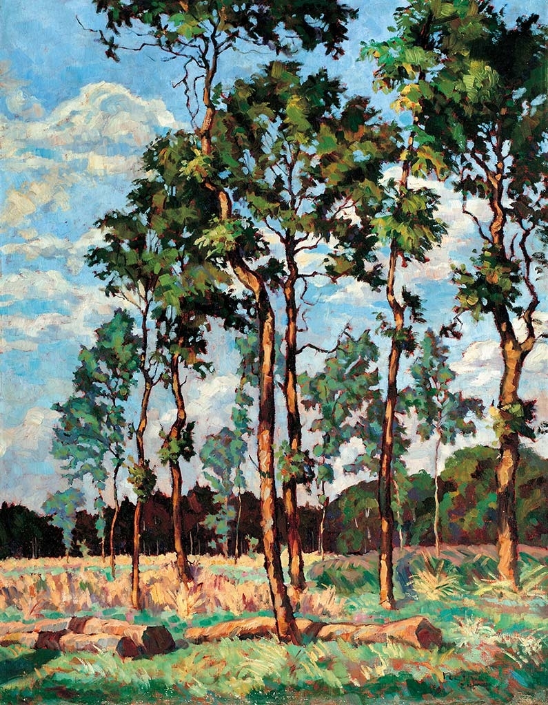 Réth Alfréd (1884-1966) Trees, 1924