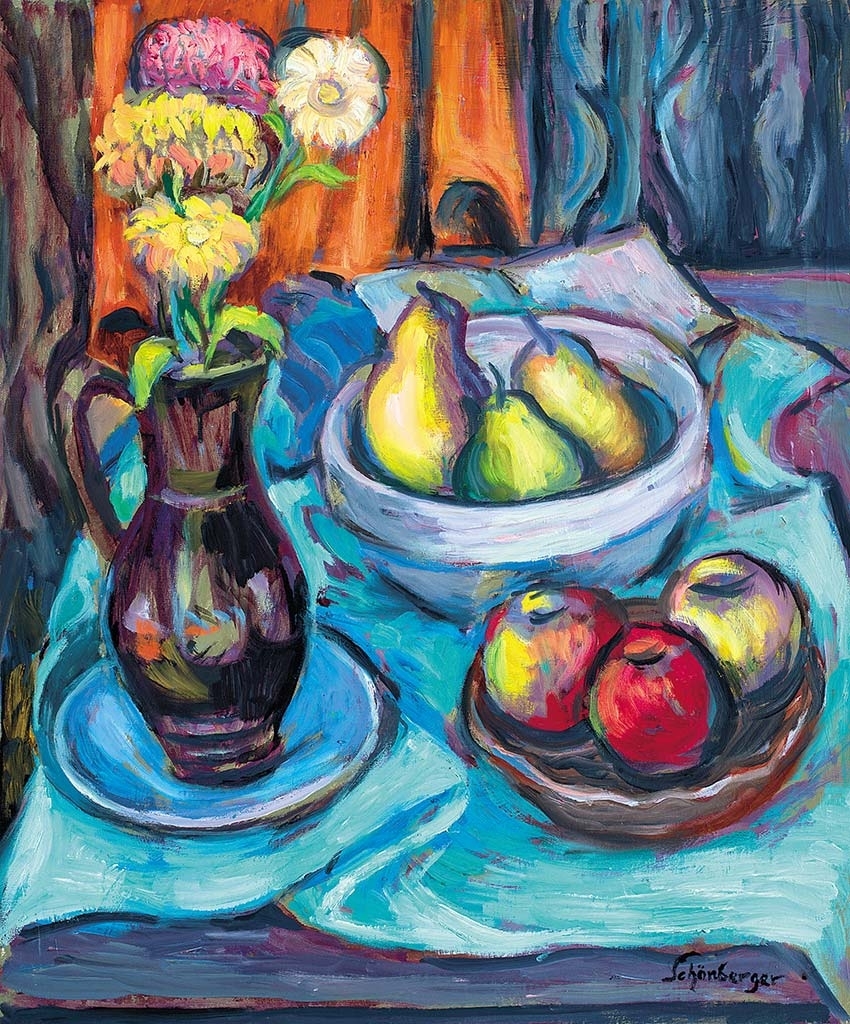 Schönberger Armand (1885-1974) Still-life with Fruits