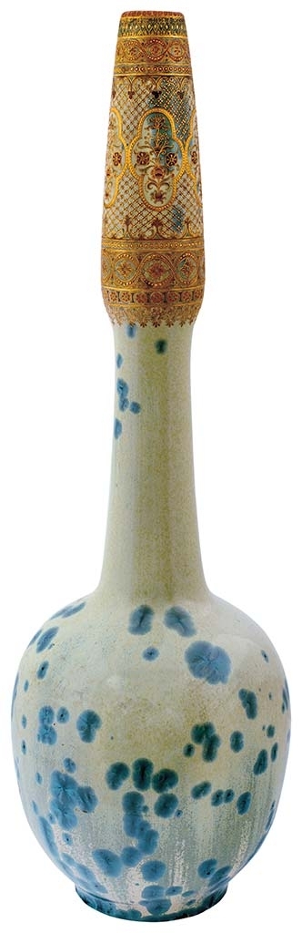 Zsolnay Moor Vase, Zsolnay, around 1900