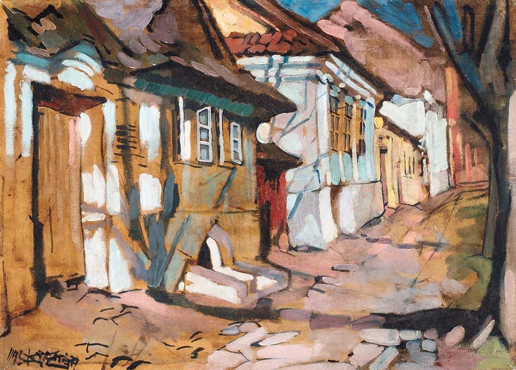 Nagy Oszkár (1883-1965) Houses in Baia Sprie