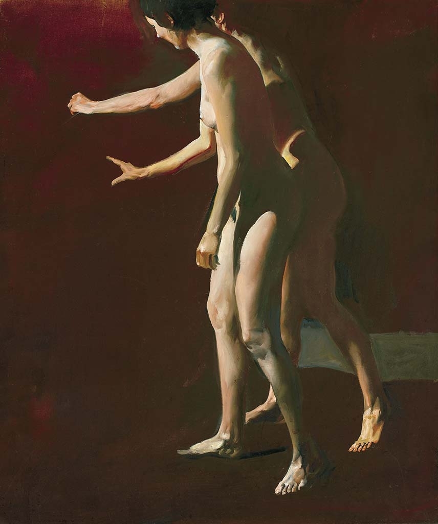 Csernus Tibor (1927-2007) Nude study, 1984