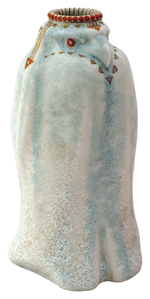 Zsolnay Falcon vase, Zsolnay, 1907