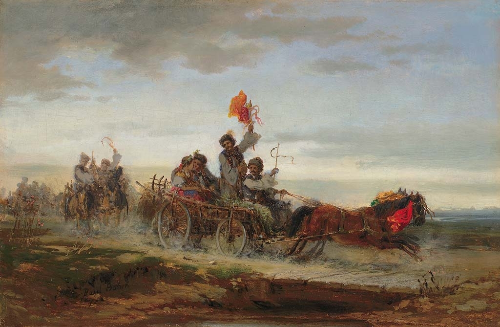 Böhm Pál (1839-1905) Carriages, 1872