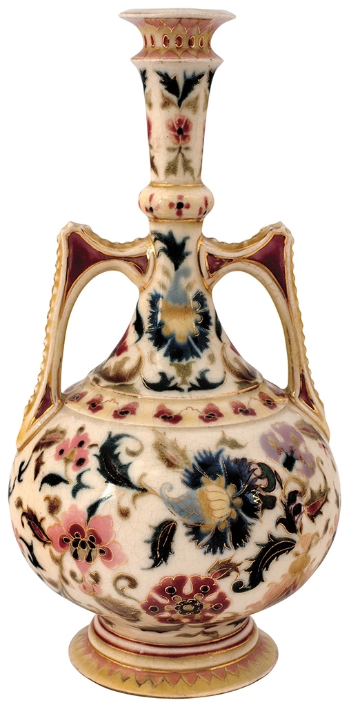 Zsolnay Vase with Middle-Eastern Ornaments, 1891