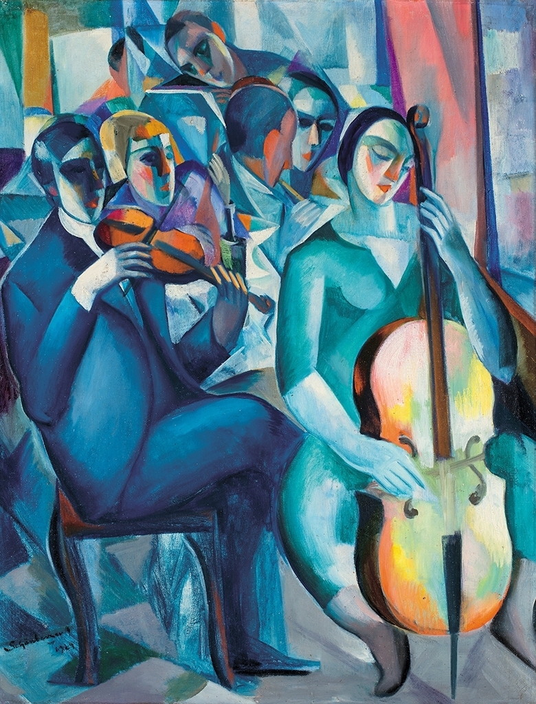 Schönberger Armand (1885-1974) Musicians, 1929