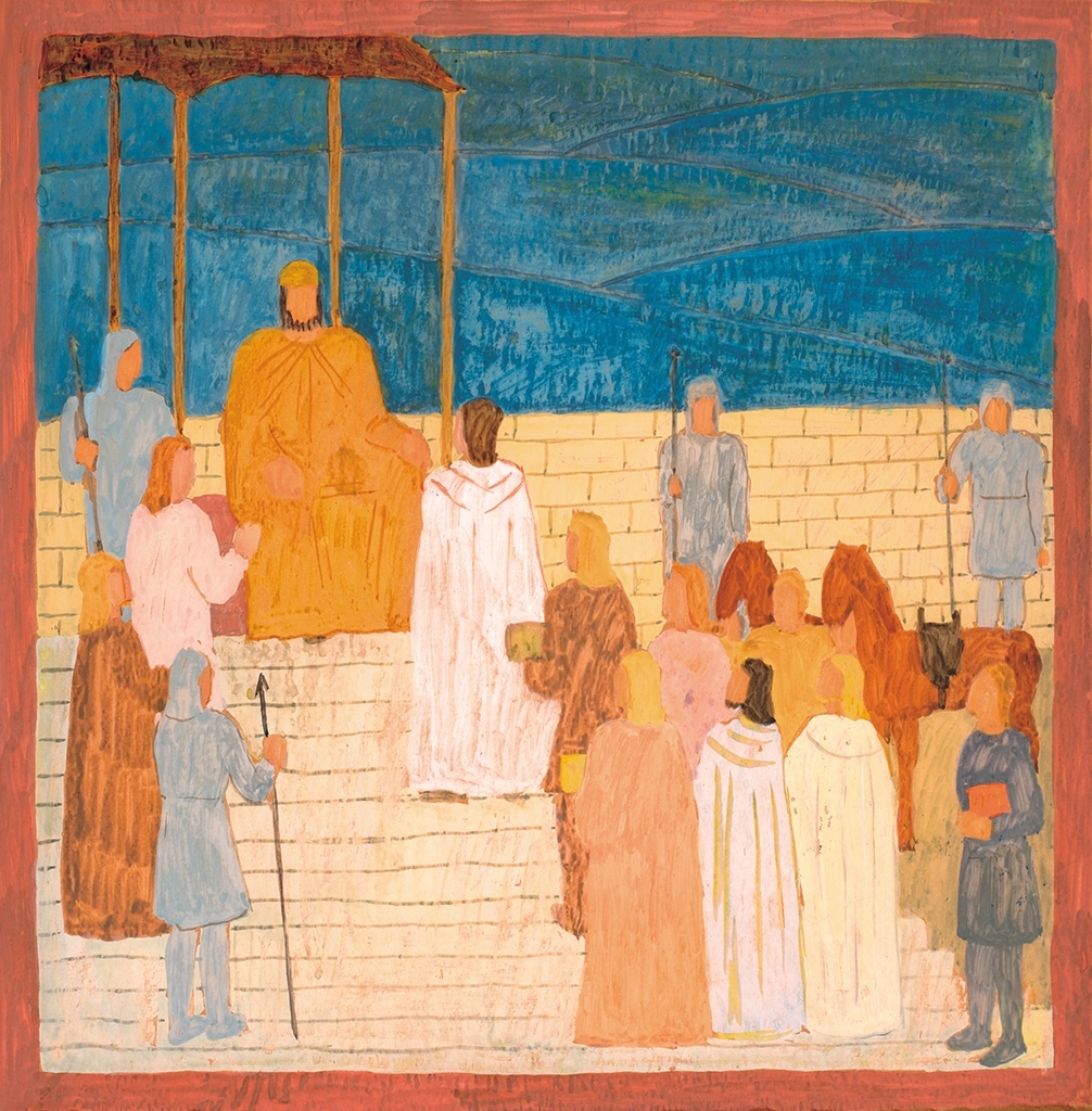 Ferenczy Noémi (1890-1957) Study for the Saint Stephan tapestry