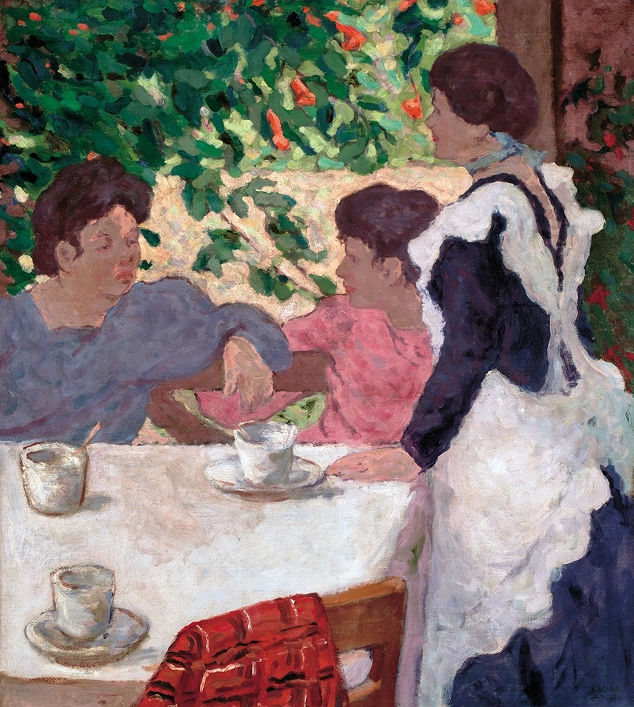 Kádár Béla (1877-1956) High tea, c. 1909
