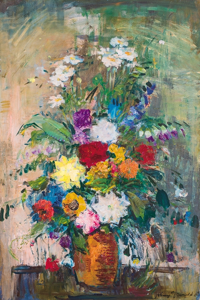 Iványi Grünwald Béla (1867-1940) A nagy virágcsendélet