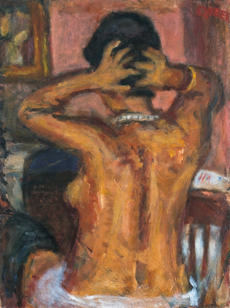 Czóbel Béla (1883-1976) Back nude, 1930