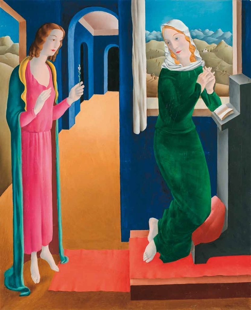 Molnár C. Pál (1894-1981) The Annunciation III., 1930