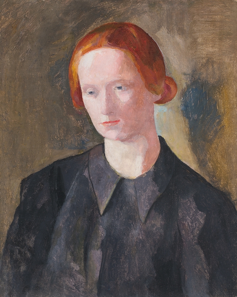Patkó Károly (1895-1941) Female portrait (Irén), 1930s
