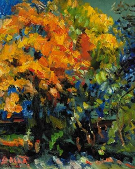 Balla József (1910-1991) Bright sunshine in autumn