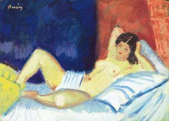 Berény Róbert (1887-1953) Reclining nude