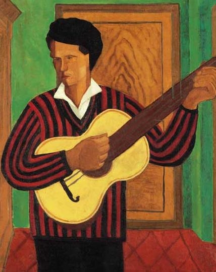 Dési Huber István (1895-1944) Guitar-player