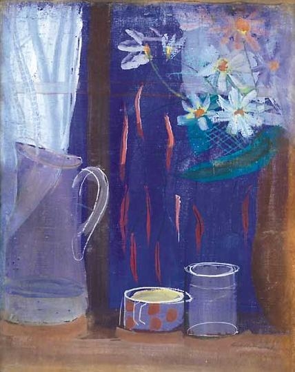 Mattioni Eszter (1902-1993) Sunflowers