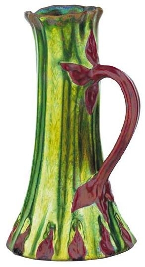 Zsolnay Jug with handle, Zsolnay, 1900