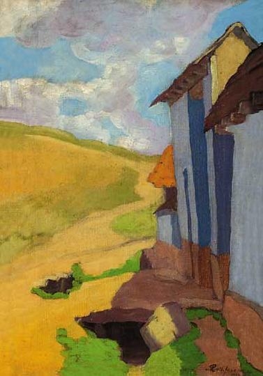 Róth Ferenc (20. század első fele) The end of the street, 1923
