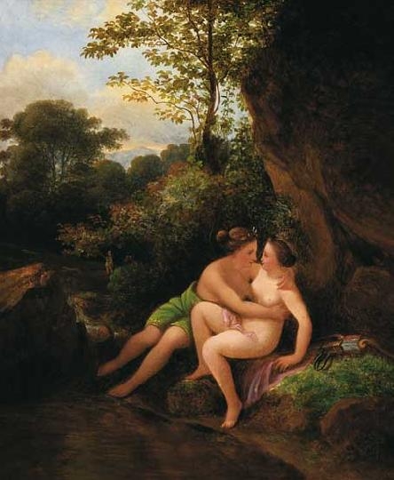 Markó Károly, Id. köre (19. század közepe) Diana and Callisto