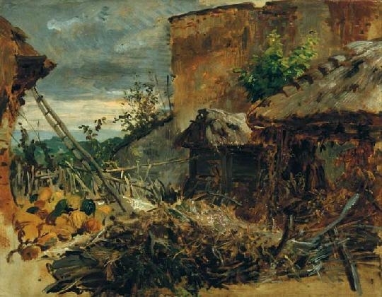 Székely Bertalan (1835-1910) Szada Landscape