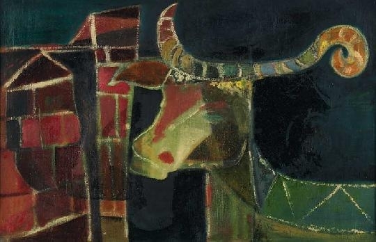 Bálint Endre (1914-1986) Golden calf, 1947