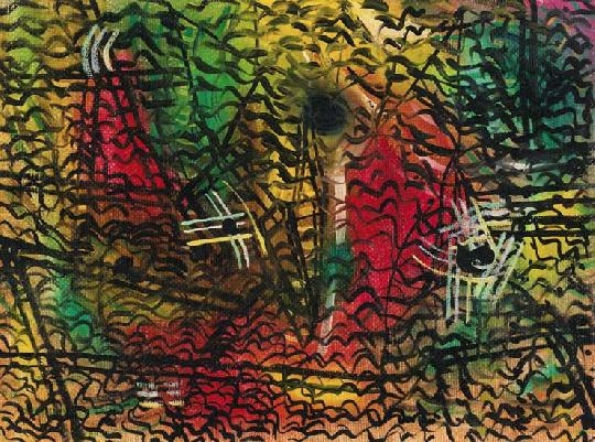 Lossonczy Tamás (1904-2009) Abstract composition, 1947