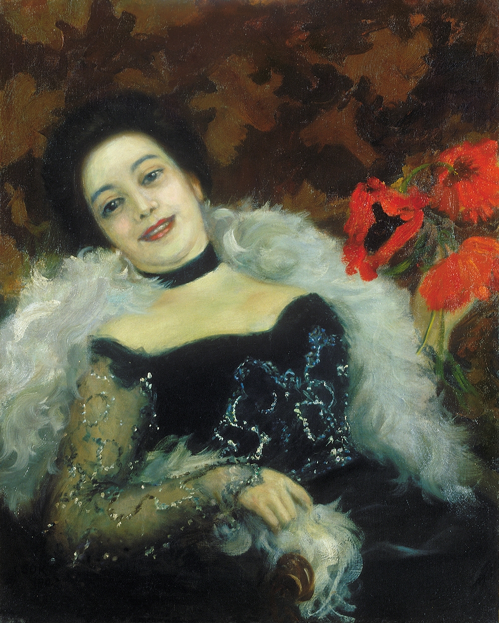 Csók István (1865-1961) Párizsi nő, 1902
