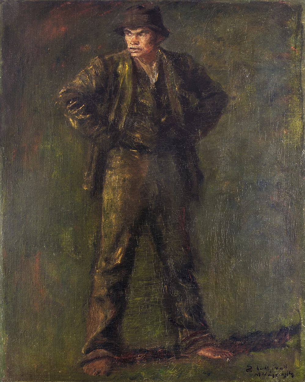 Mednyánszky László (1852-1919) Outcast, around 1897