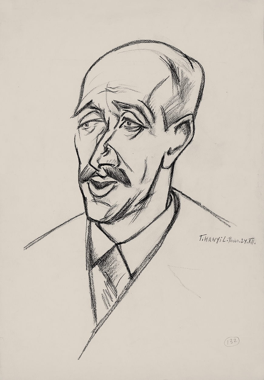 Tihanyi Lajos (1885-1938) Portrait of Károlyi Mihály, 1924-1925