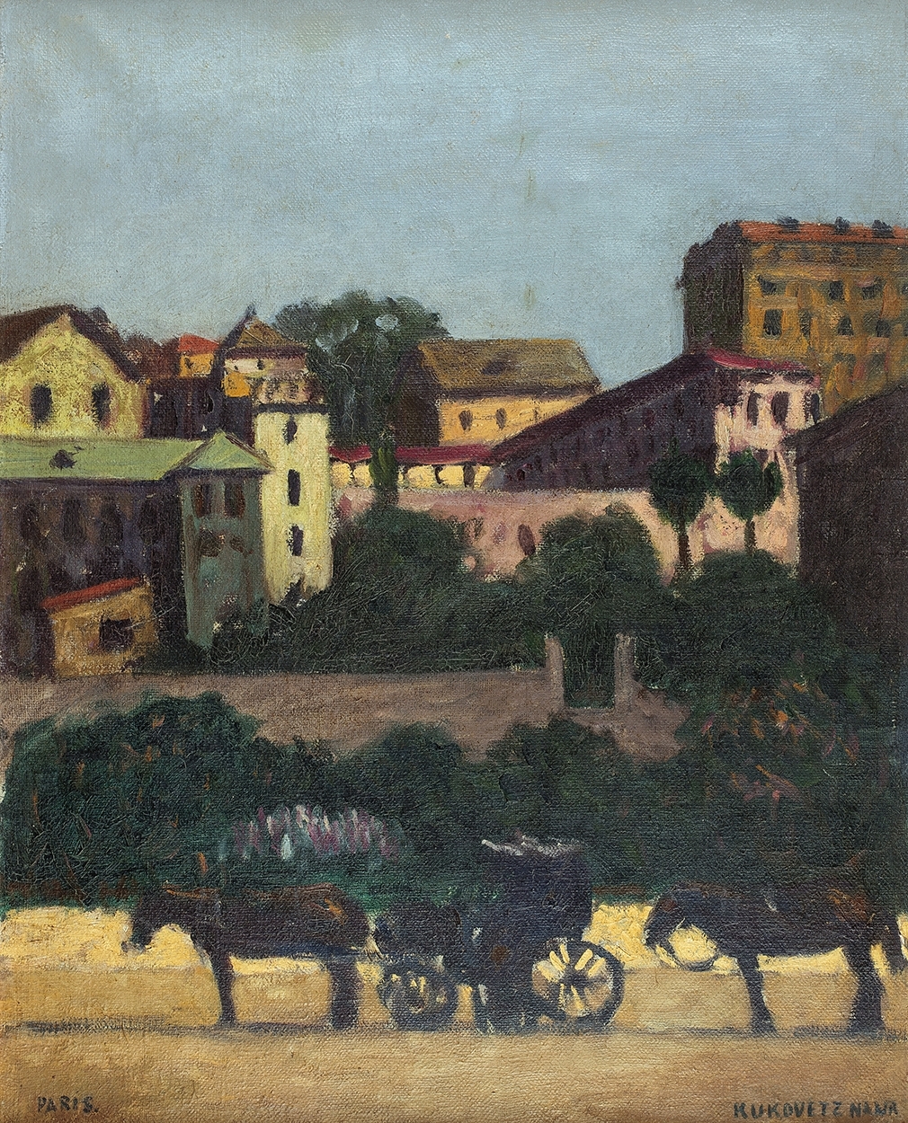 Kukovetz Nana (1885-1919) Montmarte, around 1913