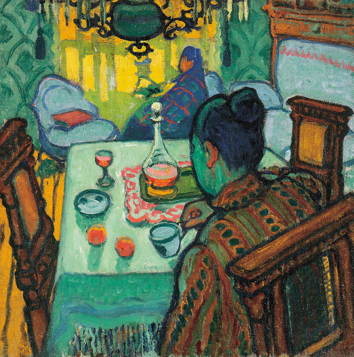 Ziffer Sándor (1880-1962) Zöld szoba, 1907-1908