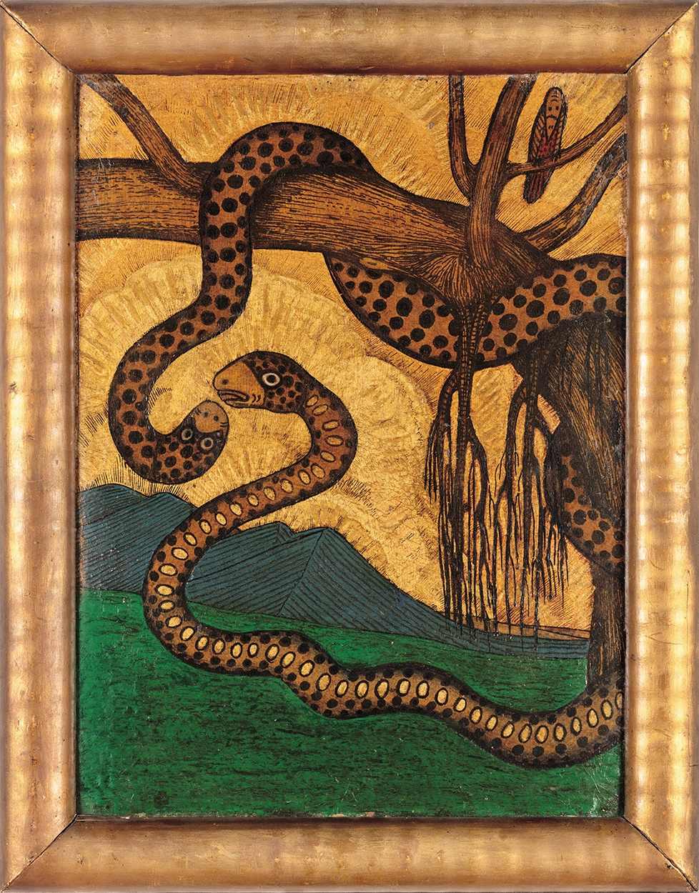 Mokry Mészáros Dezső (1881-1970) A szent kígyók, 1929
