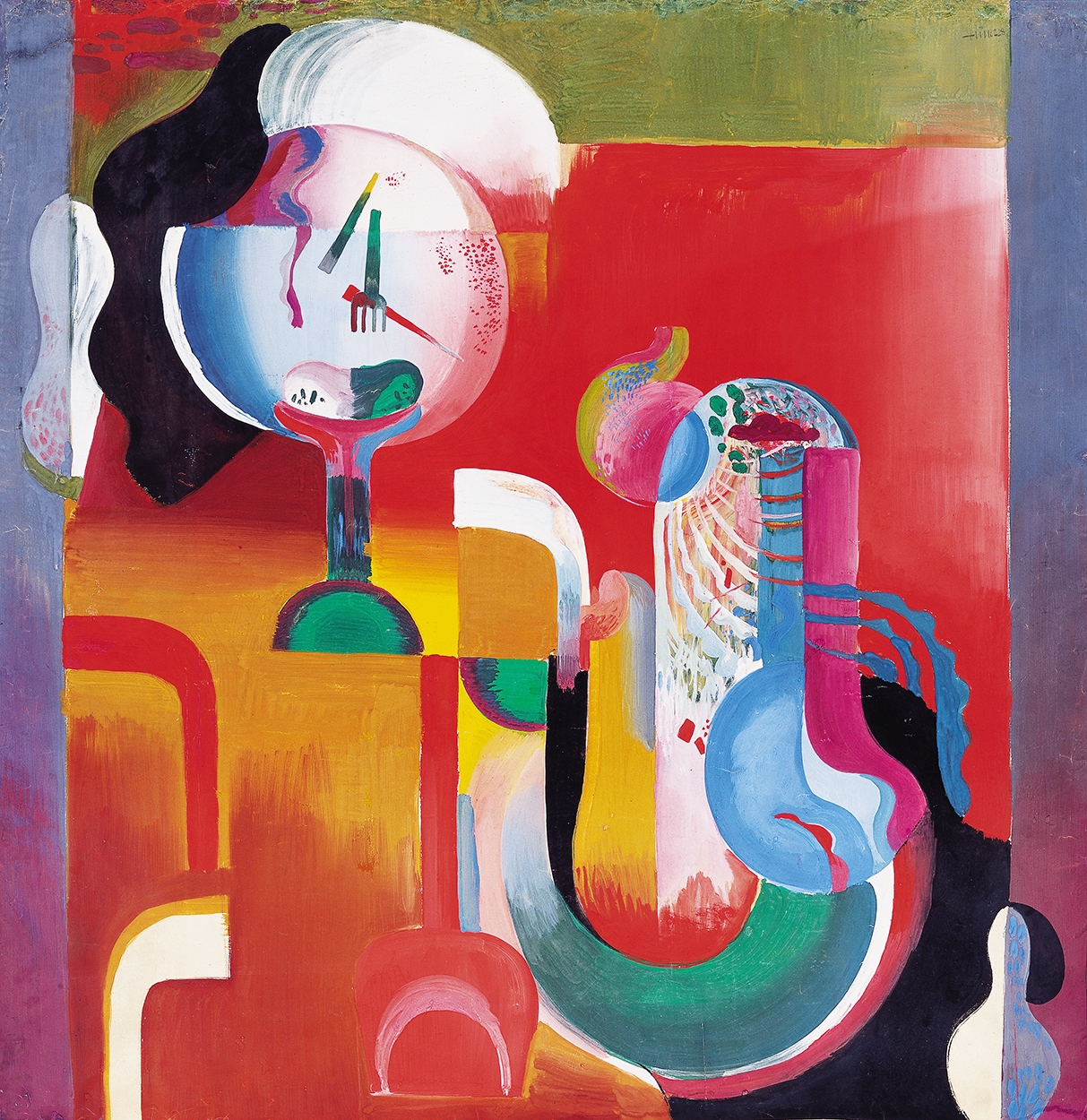 Hincz Gyula (1904-1986) Abstract Still-life, 1928