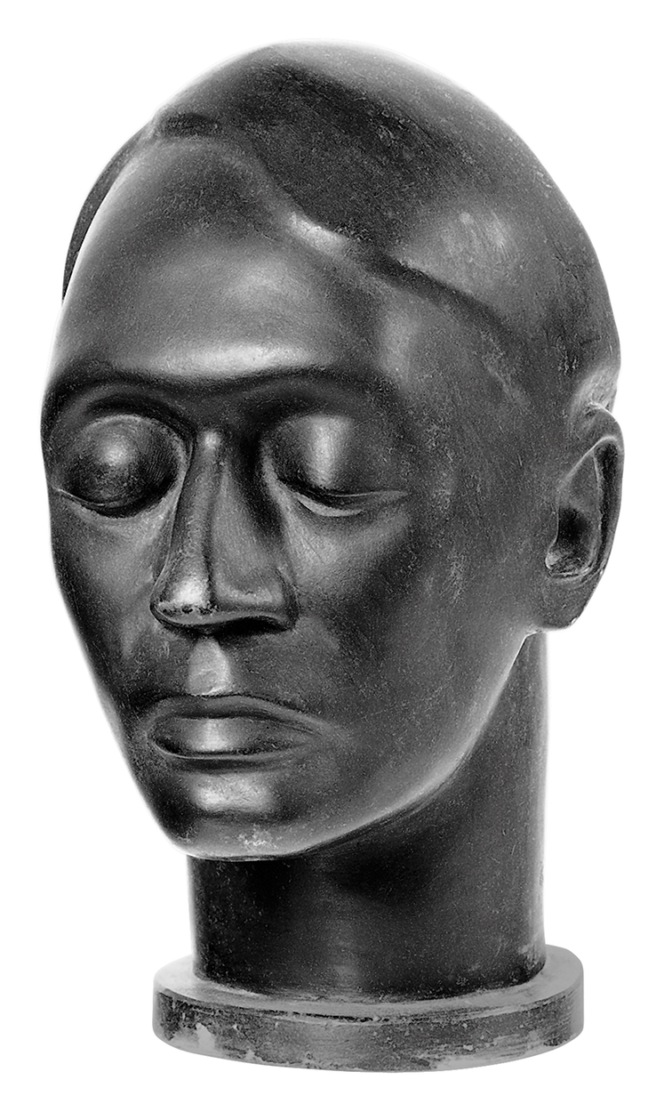 Bokros Birman Dezső (1889-1965) Head of Ady (The Twenty-year-old Ady), the 1920s