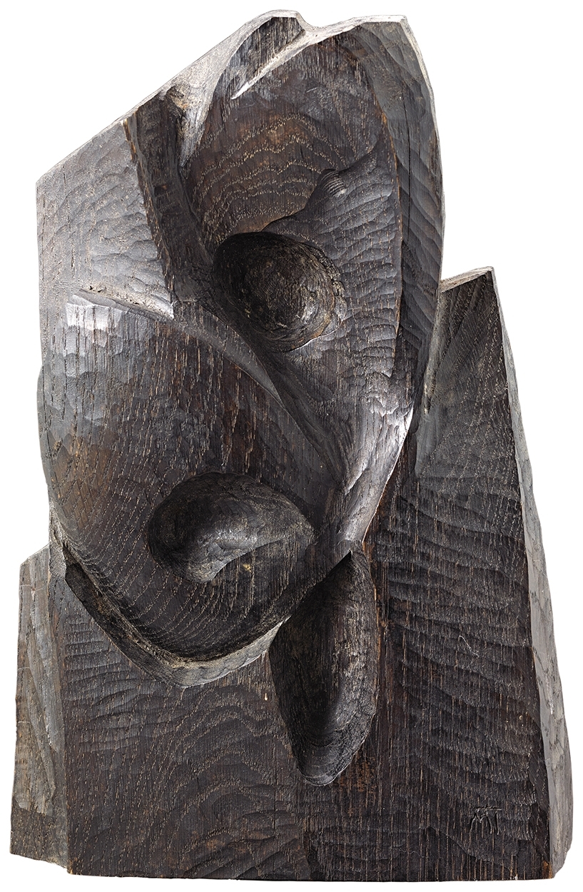 Mattis Teutsch János (1884-1960) Wood Sculpture, 1922