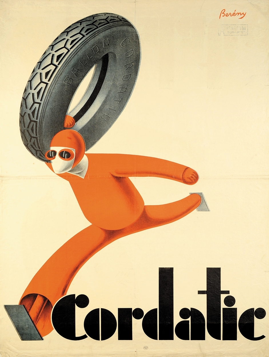 Berény Róbert (1887-1953) Cordatic reklámplakát, 1927