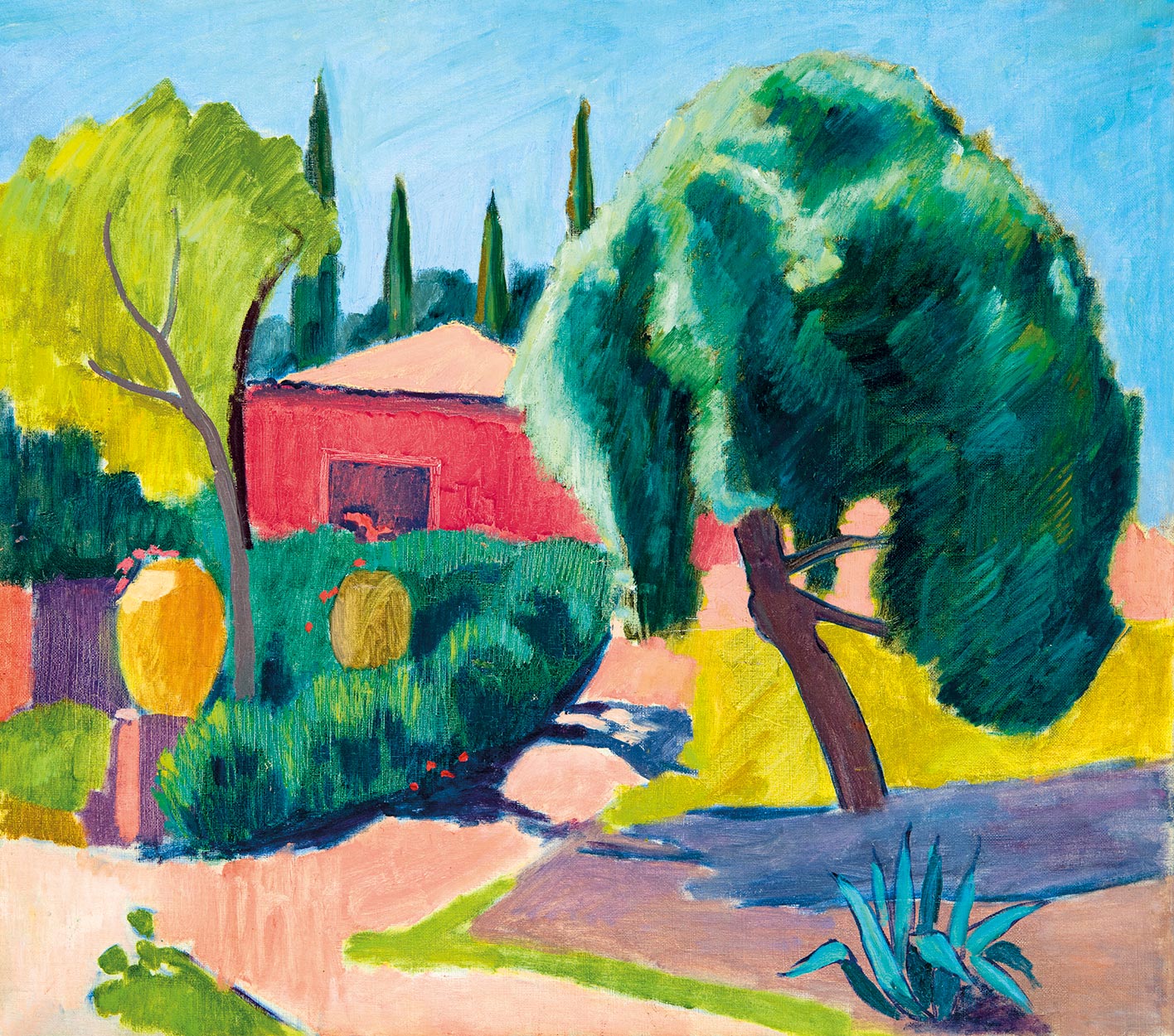 Fenyő György (1904-1978) House in Provence