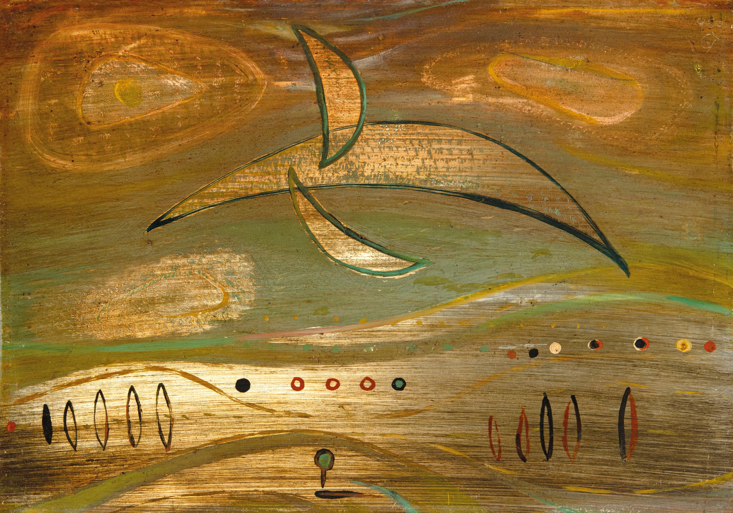 Gyarmathy Tihamér (1915-2005) Steep Shores, 1950
