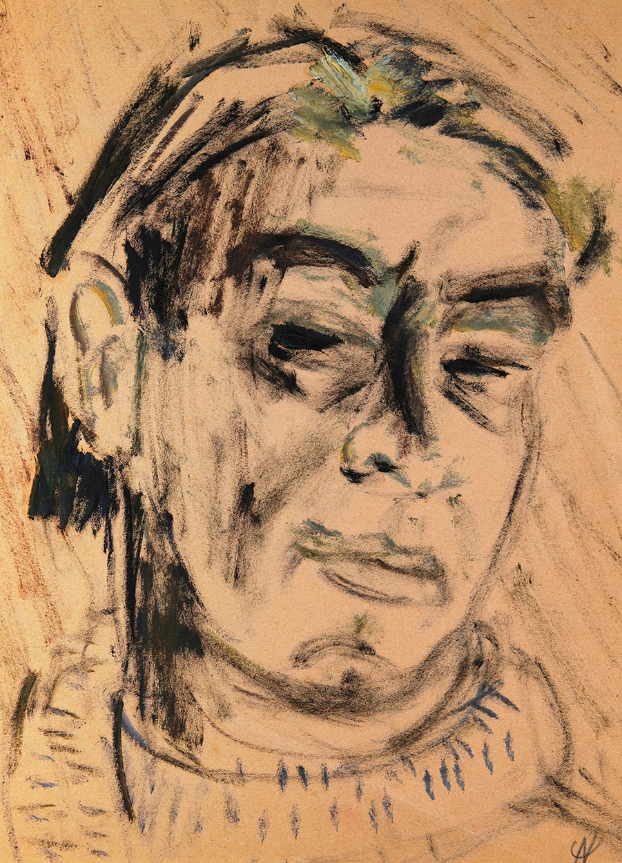 Ámos Imre (1907-1944) Self-portrait