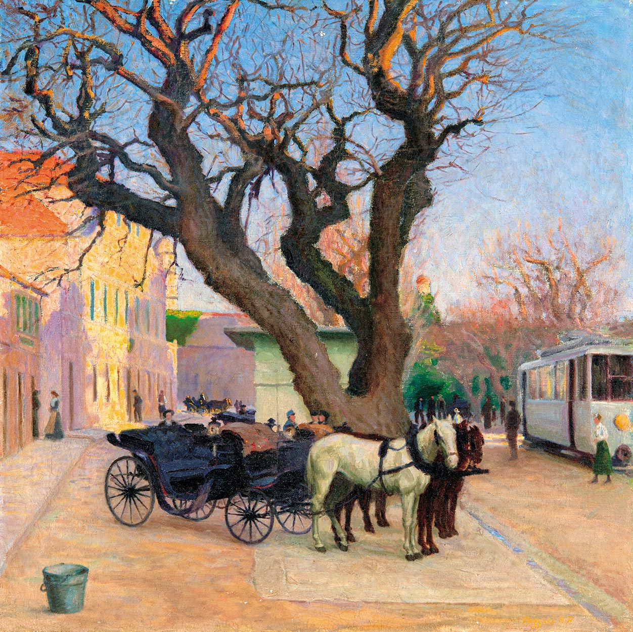 Tagyosi Rátz Péter (1879-1945) “Egy dalmát városkából”, 1918