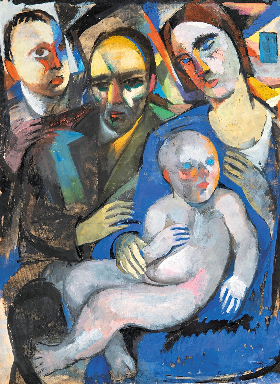 Schönberger Armand (1885-1974) Family, 1928