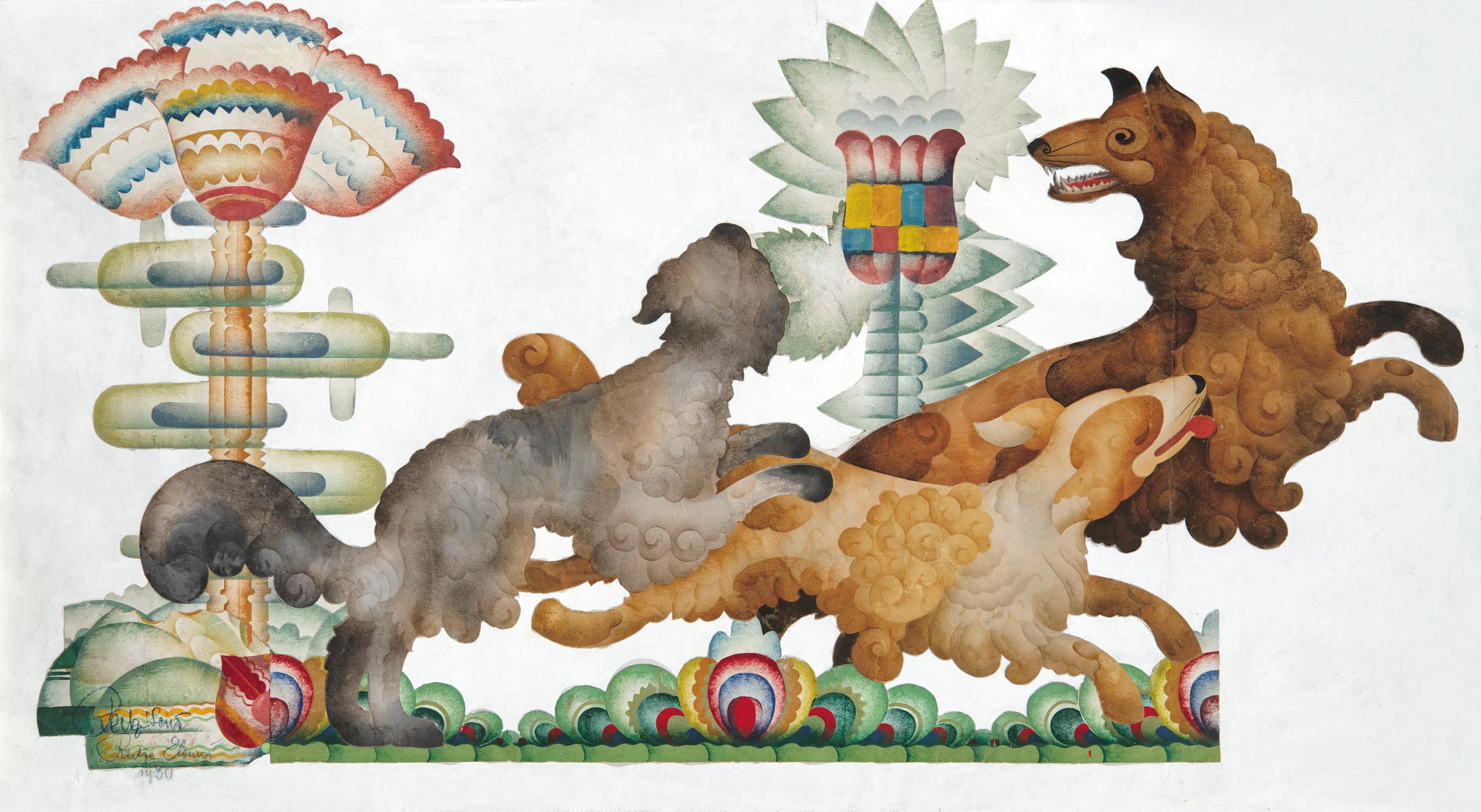 Reitzer Jenő és Reitzer Elemér Dogs, 1930
