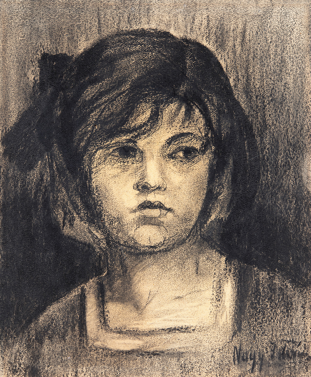 Nagy István (1873-1937) Girl