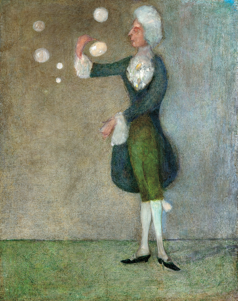 Gulácsy Lajos (1882-1932) Soap Bubbles, around 1911